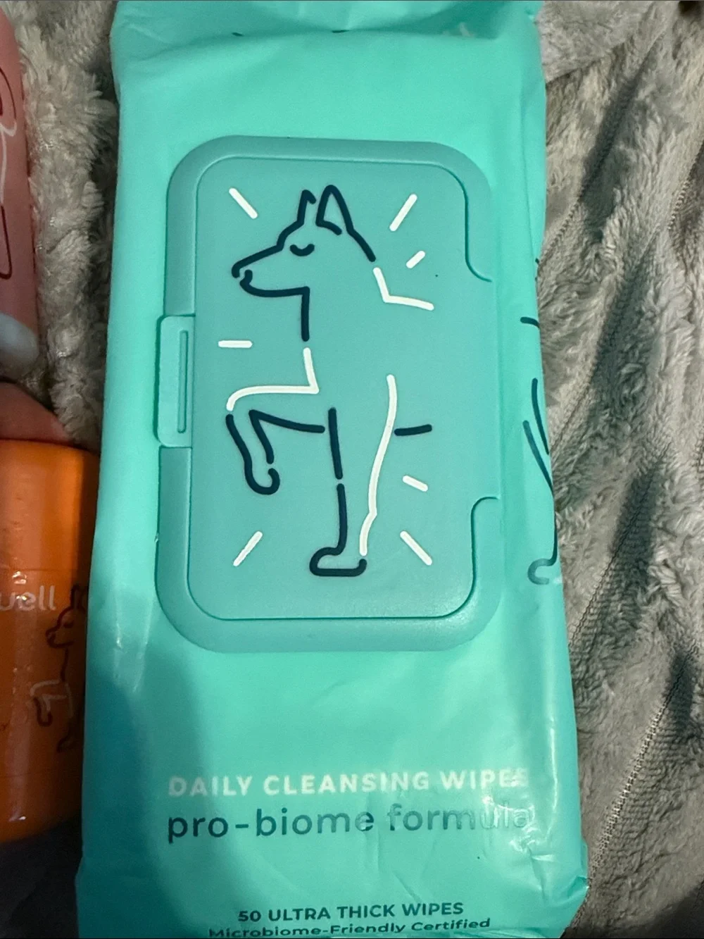 Daily Cleansing Wipes & Allergy Care Set - Pink & Teal